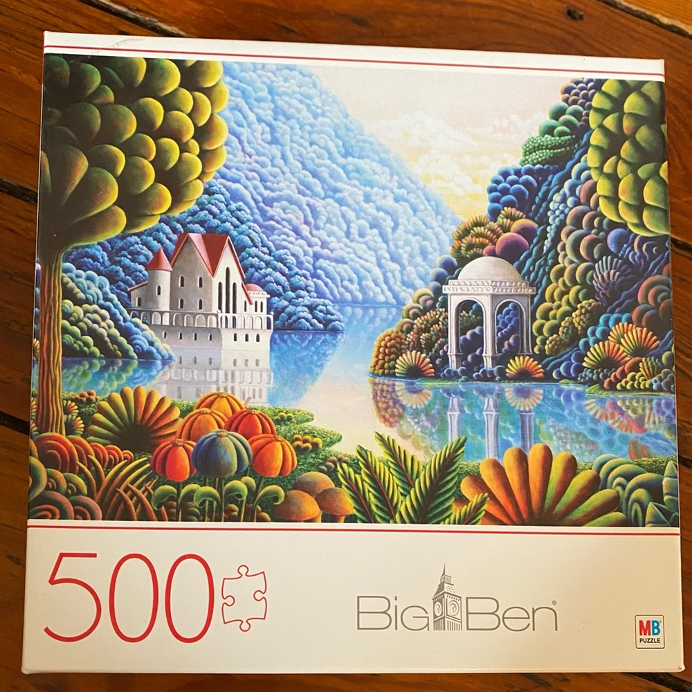 Teal Lake Andy Russell 500 pieces Big Ben Puzzle NIB